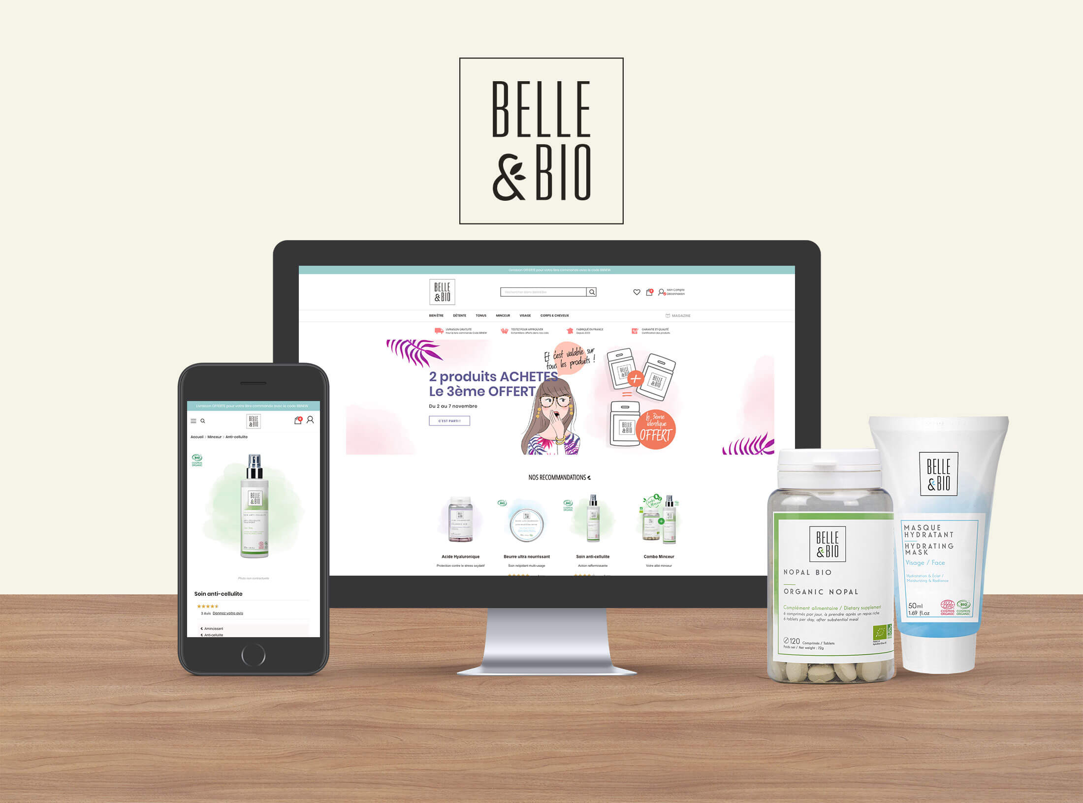 Refonte de la boutique Belle & Bio