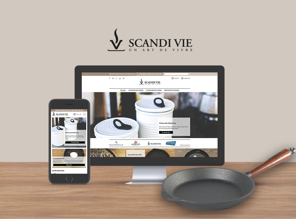 Refonte de la boutique Scandi-vie